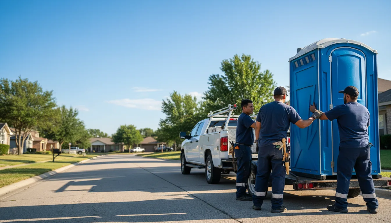 Portable Toilet Rental in Centerburg, OH near me